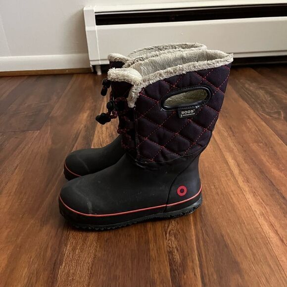 Bogs JUNO LACE INSULATED BOOTS - KIDS SIZE 3 - Picture 1 of 5